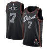 Män Detroit Pistons Tröja Killian Hayes Nike 2023-24 City Edition Svart Swingman Män Detroit Pistons Tröja Killian Hayes Nike 2023-24 City Edition Svart Swingman